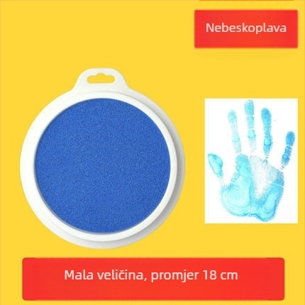 Set podloga za finger paint za djecu – šareni otisci ruke i prstiju