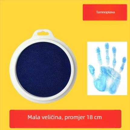 Set podloga za finger paint za djecu – šareni otisci ruke i prstiju