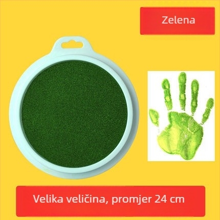 Set podloga za finger paint za djecu – šareni otisci ruke i prstiju