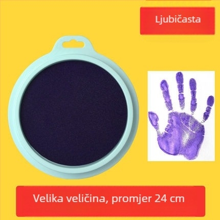 Set podloga za finger paint za djecu – šareni otisci ruke i prstiju