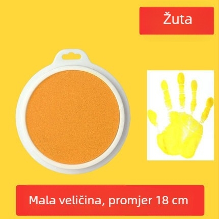 Set podloga za finger paint za djecu – šareni otisci ruke i prstiju
