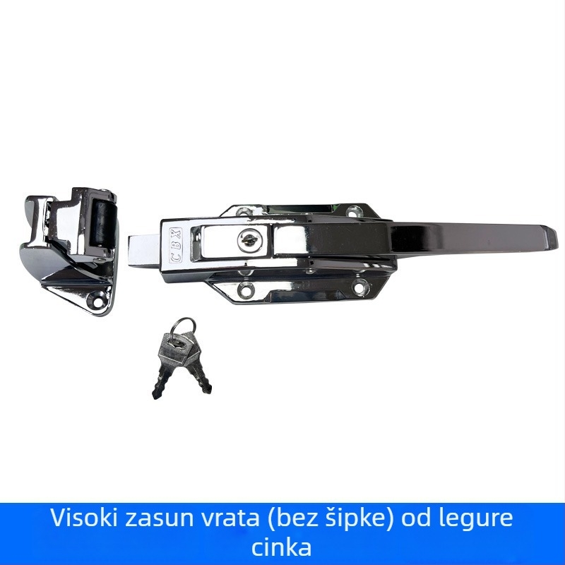 BX-1178 Držač i brava za vrata hladnjaka, cinkova legura, mehanički industrijski rashladni uređaj
