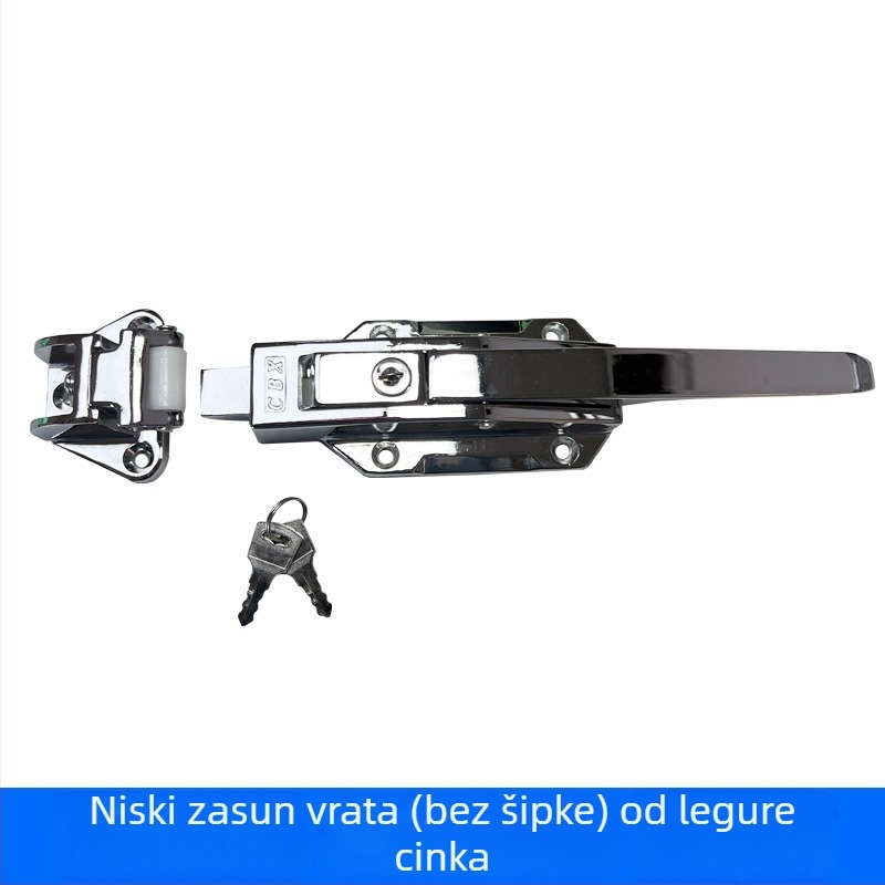BX-1178 Držač i brava za vrata hladnjaka, cinkova legura, mehanički industrijski rashladni uređaj