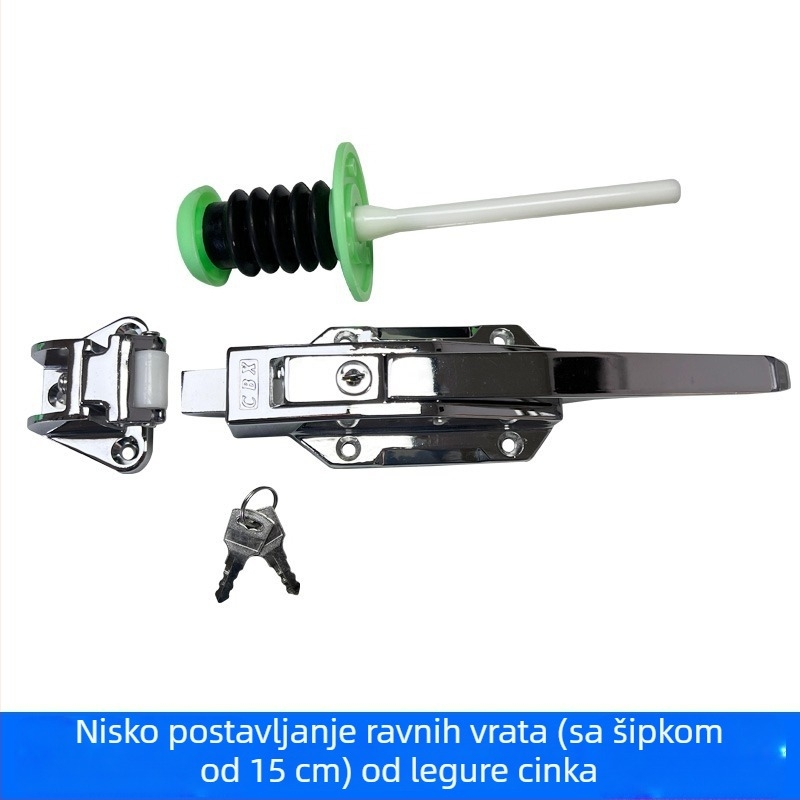 BX-1178 Držač i brava za vrata hladnjaka, cinkova legura, mehanički industrijski rashladni uređaj