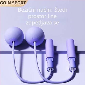 Bežično preskakanje užeta za sagorijevanje masnih naslaga i fitness – teži trening za odrasle i djecu