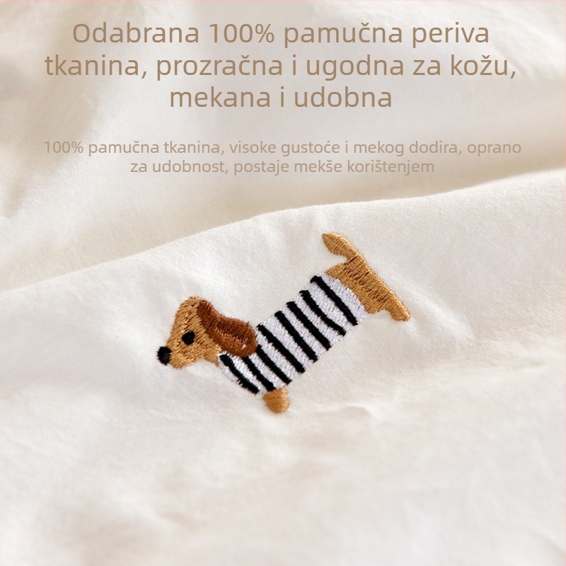 Navlaka za dječji jorgan od 100% pamuka, klasa A, veličine 1,2 m i 1,5 m, set posteljine za djecu