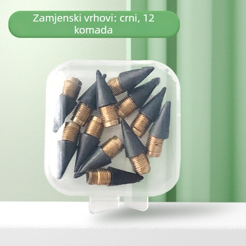 Nine-year-old Olovka bez tinte, vječna olovka s bojom grafita — karikatura olovka, plastično kućište, bez oštrenja