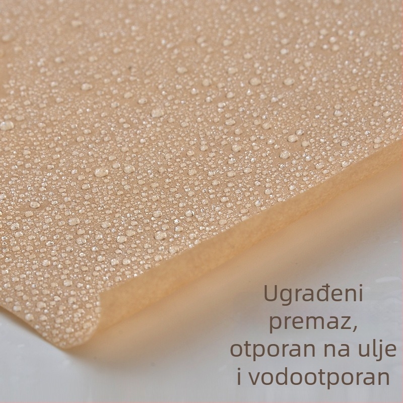 Kraft papir otporan na masnoću za pakiranje hrane, pečenje i omatanje burgera, 1000 listova