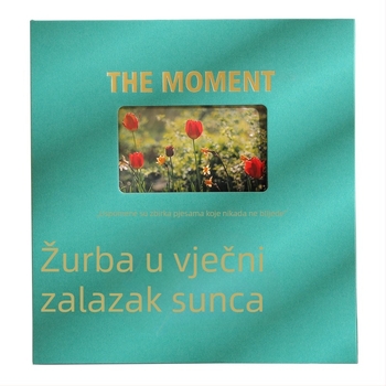 Samoljepljivi laminirani fotoalbum s prozorom, DIY ručno izrađeno, veliki obiteljski binder za parove i djecu
