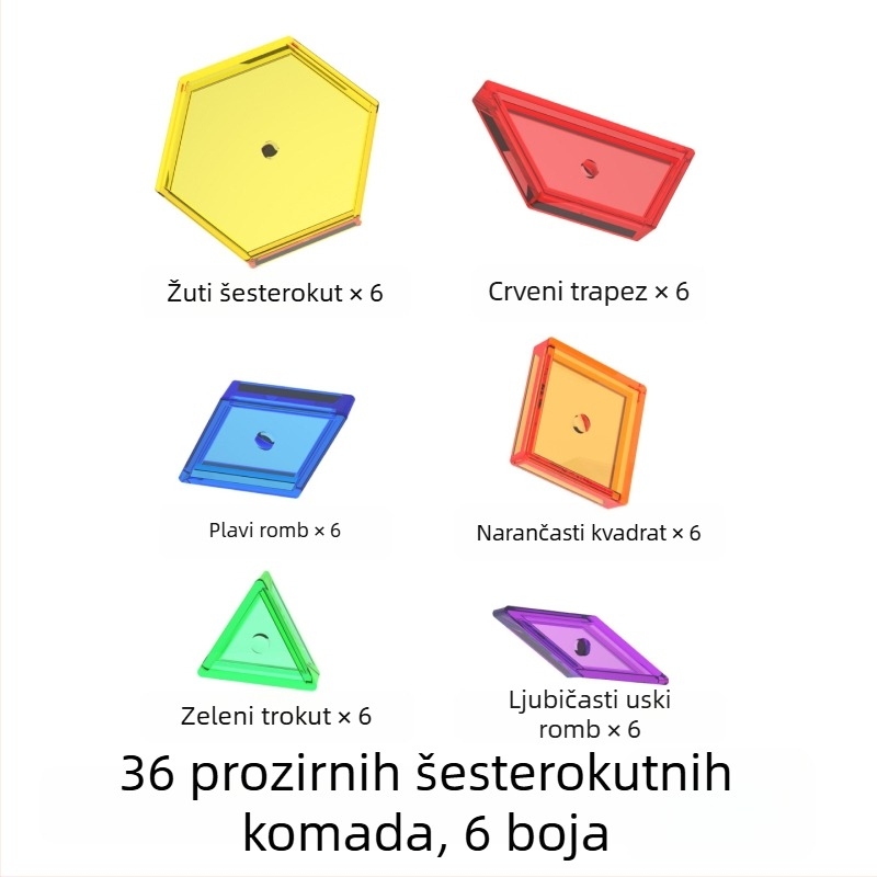 Dječji LED senzorni svjetlosni blok za djecu – ploča za crtanje i praćenje uz svjetloski vodič