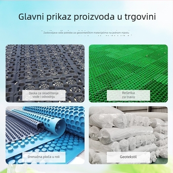 HDPE mreža za sadnju trave – zaštita kosina i stabilizacija obala rijeke, travnata mreža i mreža za protupožarni prolaz