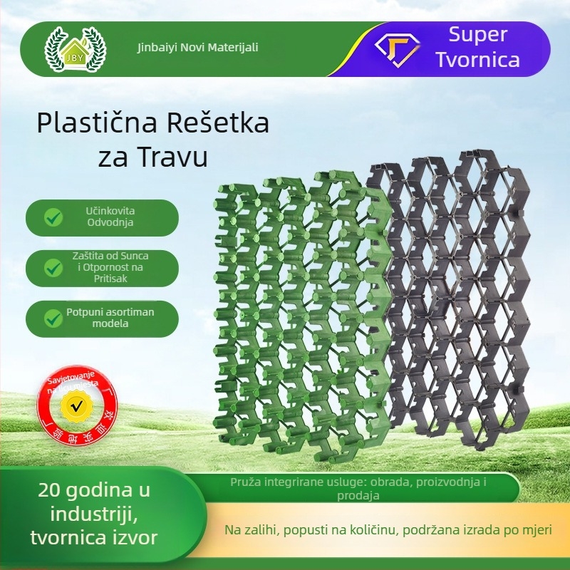 HDPE mreža za sadnju trave – zaštita kosina i stabilizacija obala rijeke, travnata mreža i mreža za protupožarni prolaz