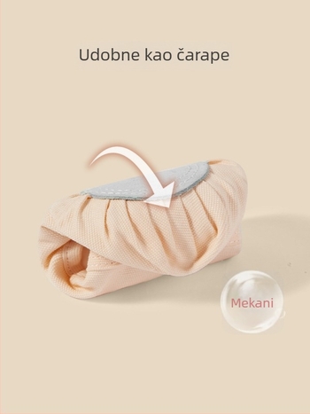 Plesne cipele za djecu i odrasle, mekana potplata, boja kože, za baletnu praksu, Cat-Paw stil, klasične