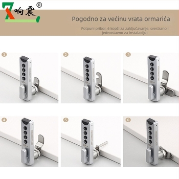 Pametna brava za ladice i ormariće s digitalnim lozinkom