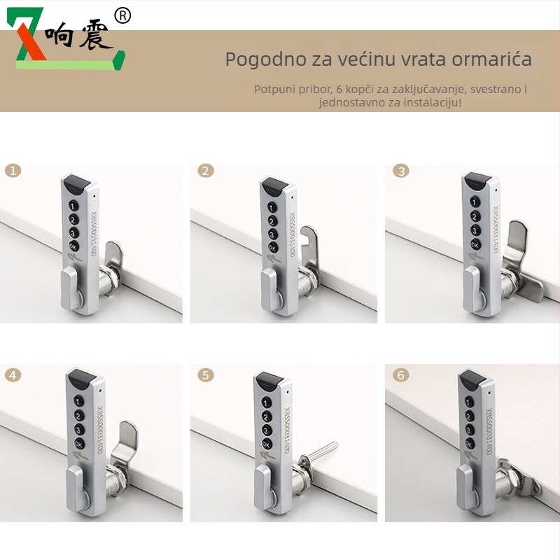 Pametna brava za ladice i ormariće s digitalnim lozinkom