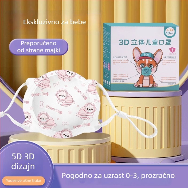 Maske za bebe, 0–6 i 6–12 mjeseci, novorođenčad, zaštita za jesen-zimu pri izlasku van