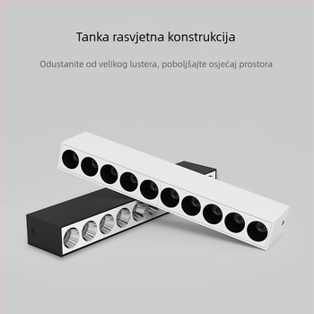 LED reflektor površinske montaže – linearno osvjetljenje zida za dnevni boravak