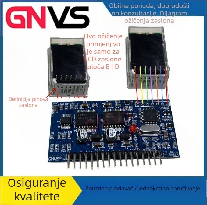 EGS002B/EGS002C/EGS002AB-A (EG8010+IR2113S) čip upravljača invertora