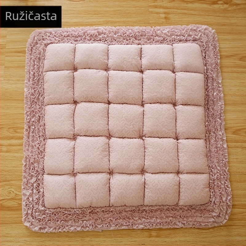 Pamukasti quiltani jastuk za sjedenje, debeli, protuklizni, korejski seoski stil, jastuk za prozor