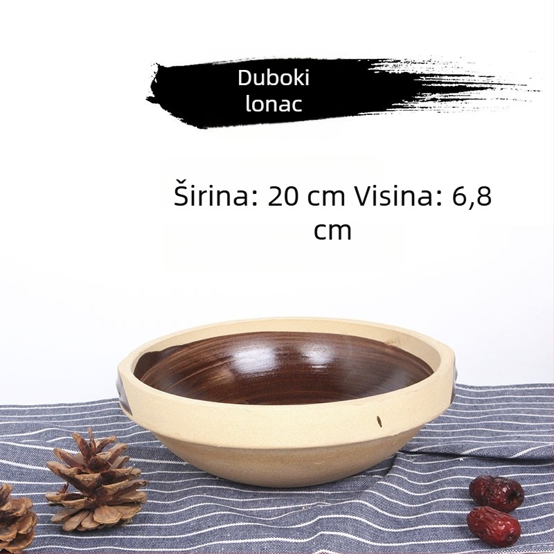 Keramički štednjak na čvrsti alkohol s malom posudom za kuhanje, za suhi lonac, gulaš i rižu