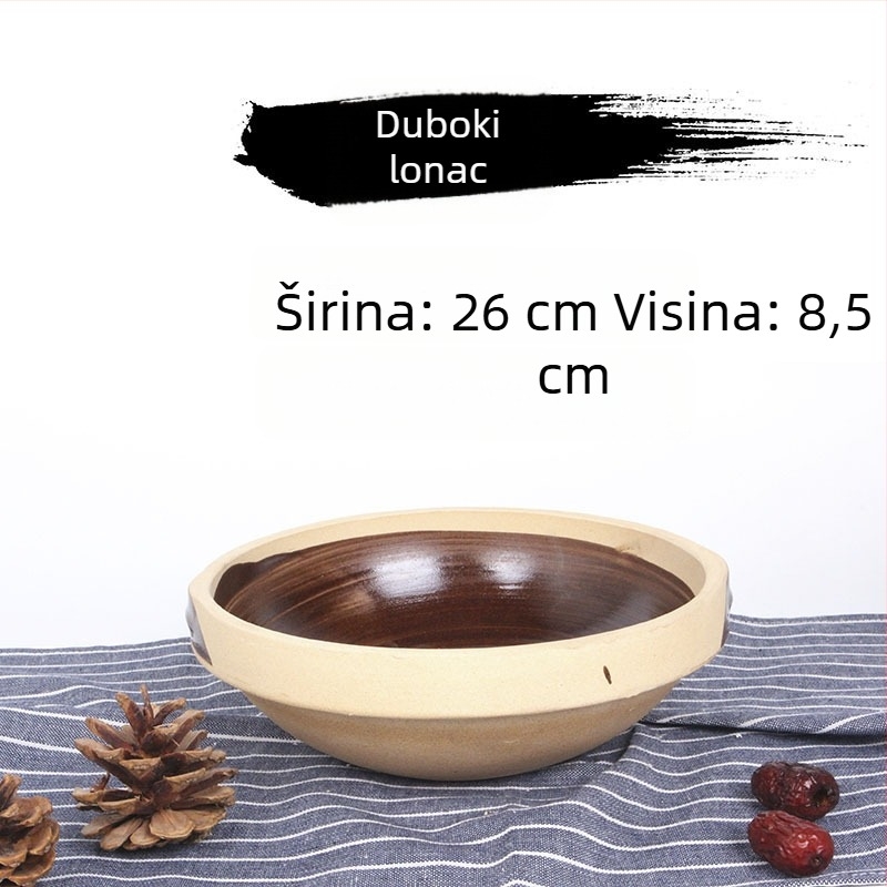 Keramički štednjak na čvrsti alkohol s malom posudom za kuhanje, za suhi lonac, gulaš i rižu