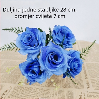 Umjetni buket ruža za kućnu dekoraciju