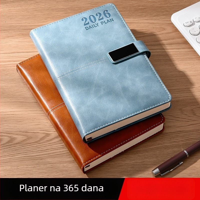 Planer 2026: 365 dana, po jedna stranica dnevno, za posao i učenje