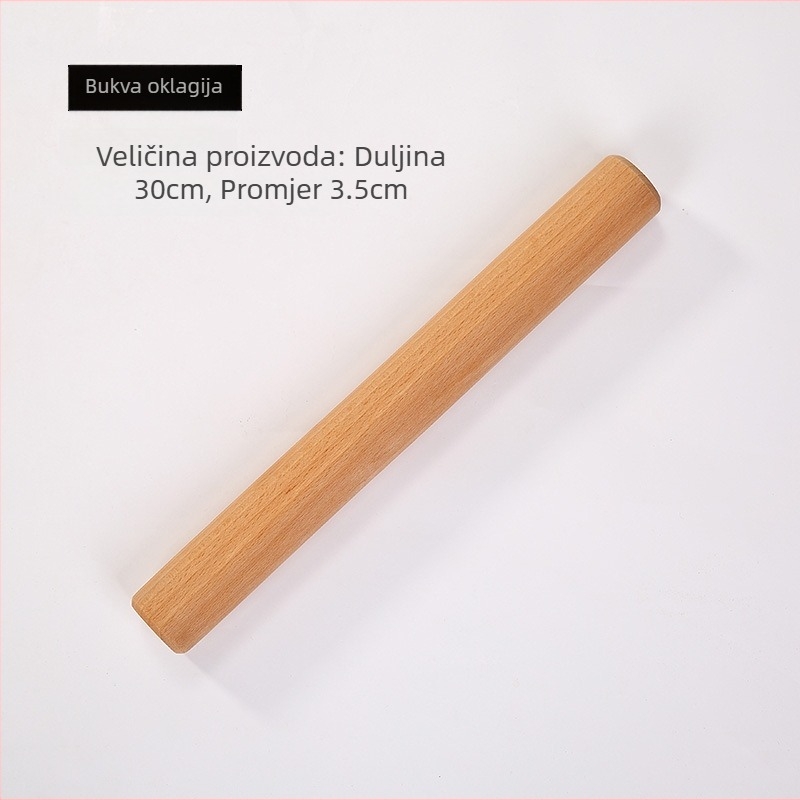 Drveni valjak za tijesto, knedle i rezance