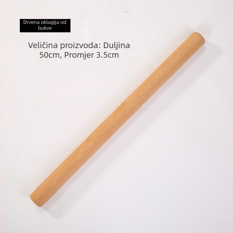 Drveni valjak za tijesto, knedle i rezance