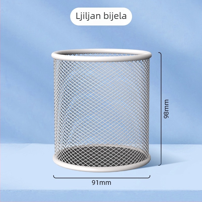 Deli šareni metalni držač za olovke za učenike, slatka dječja kreativna kutija za pohranu, višenamjenski držač za pernice