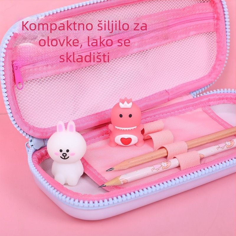Slatka oštrilica za olovke u obliku životinje, ručna, PVC i metal