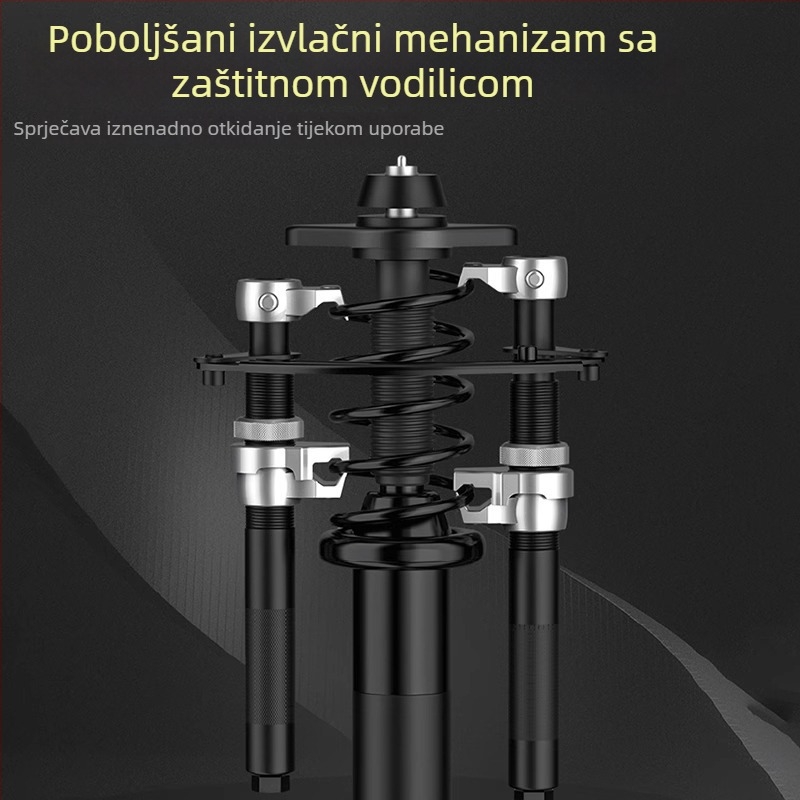 Alat za demontažu opruge ovjesa za cijeli automobil, ručni alat s kandžama za komprimiranje opruge