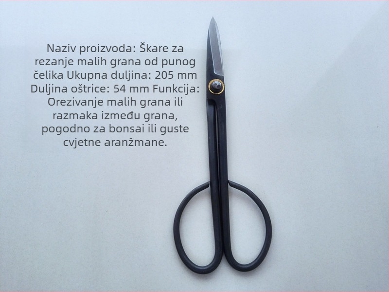 Jianshan cvjetne škare od nehrđajućeg čelika – za rezanje cvijeća i malih grana