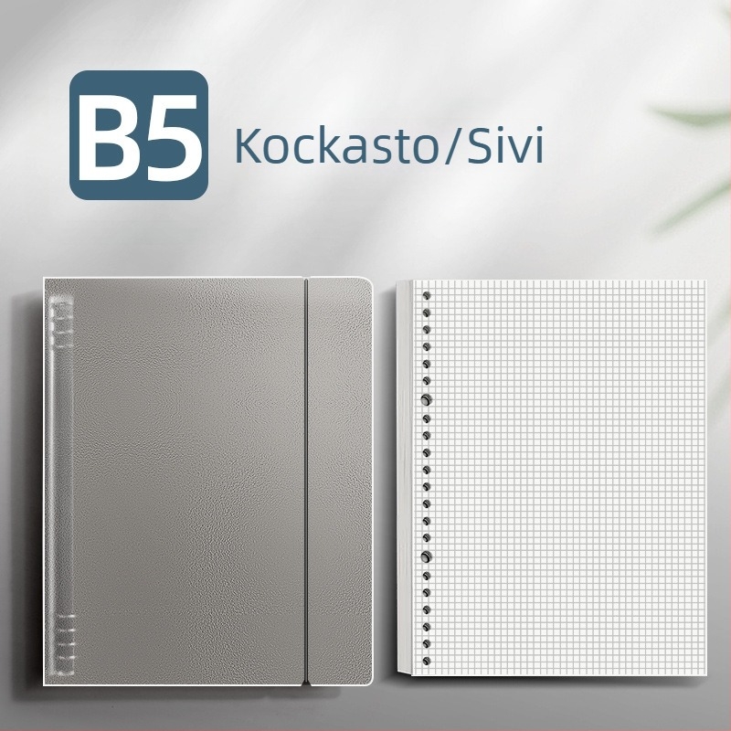 Bilježnica s izmjenjivim listovima, PP omot, B5 s vodoravnim linijama, A5, više veličina