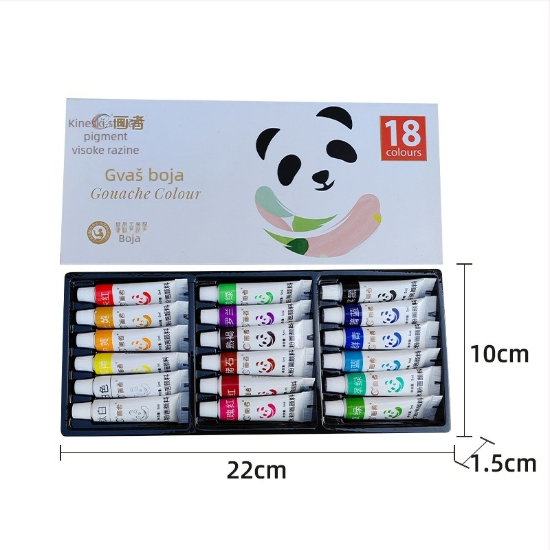 Painter set boja: akrilne, akvarelne i gouache za početnike, 36 boja u kutiji