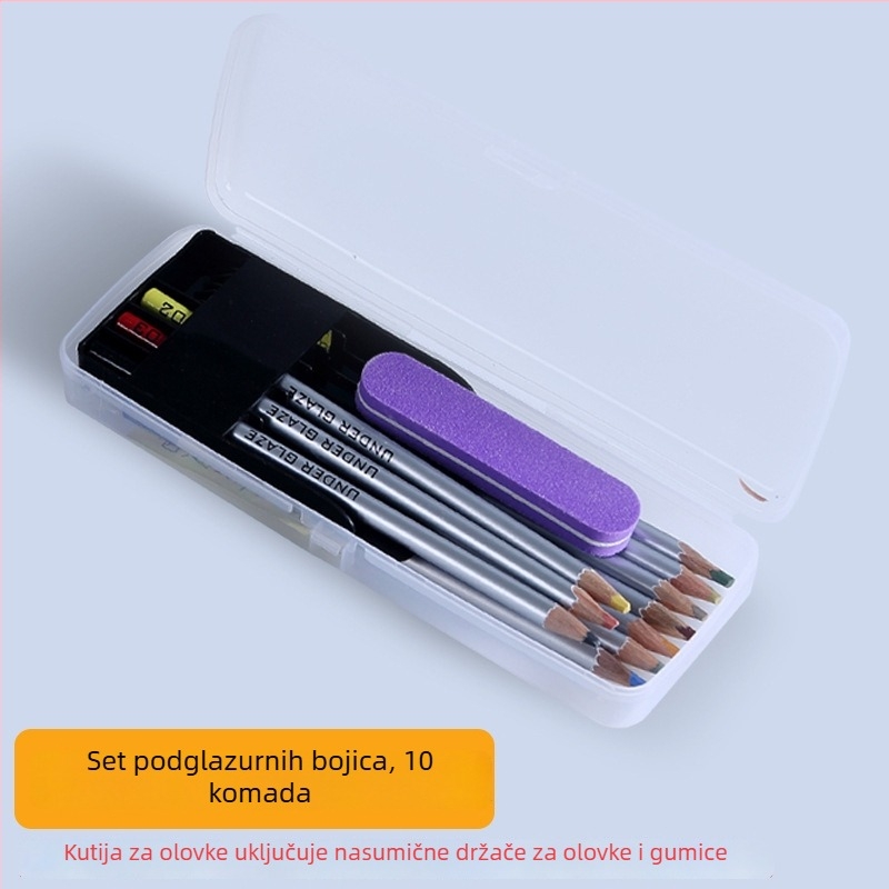 Keramičke podglazurne bojice za DIY crtanje, 10 boja