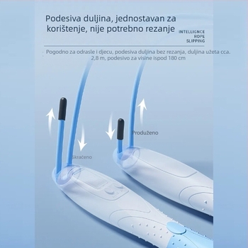 Preskakalica s elektroničkim brojačem za učenike — oprema za trening