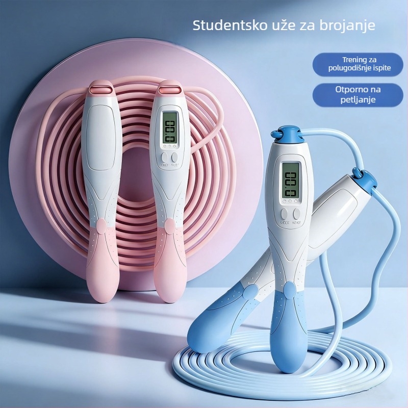 Preskakalica s elektroničkim brojačem za učenike — oprema za trening