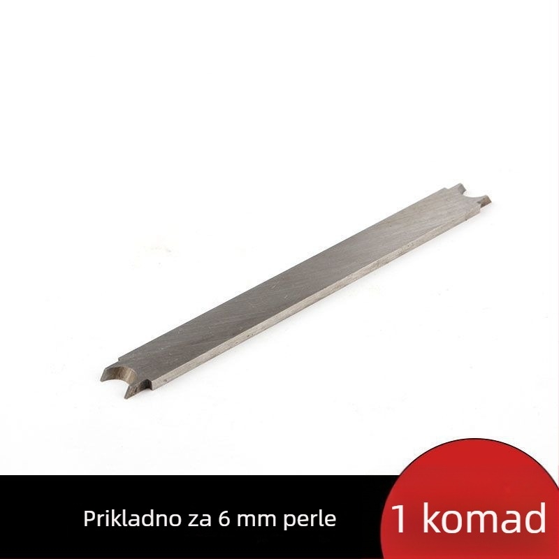 Drvoobradni tokar za kugličaste perle i budističke perle, ručni dvostruki rezni alat za cilindrične perle