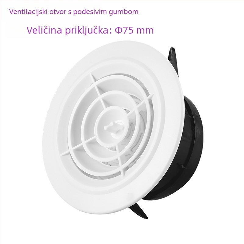 ABS plastični otvor za unutarnju ventilaciju, diskasti tip