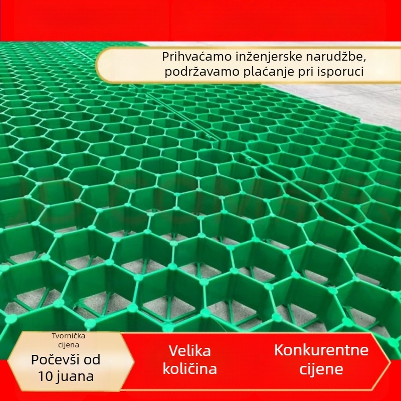 Plastična mreža za travu za krajobrazno uređenje – pogodna za parkirališta, pristup vatrogascima i zaštitu nagiba