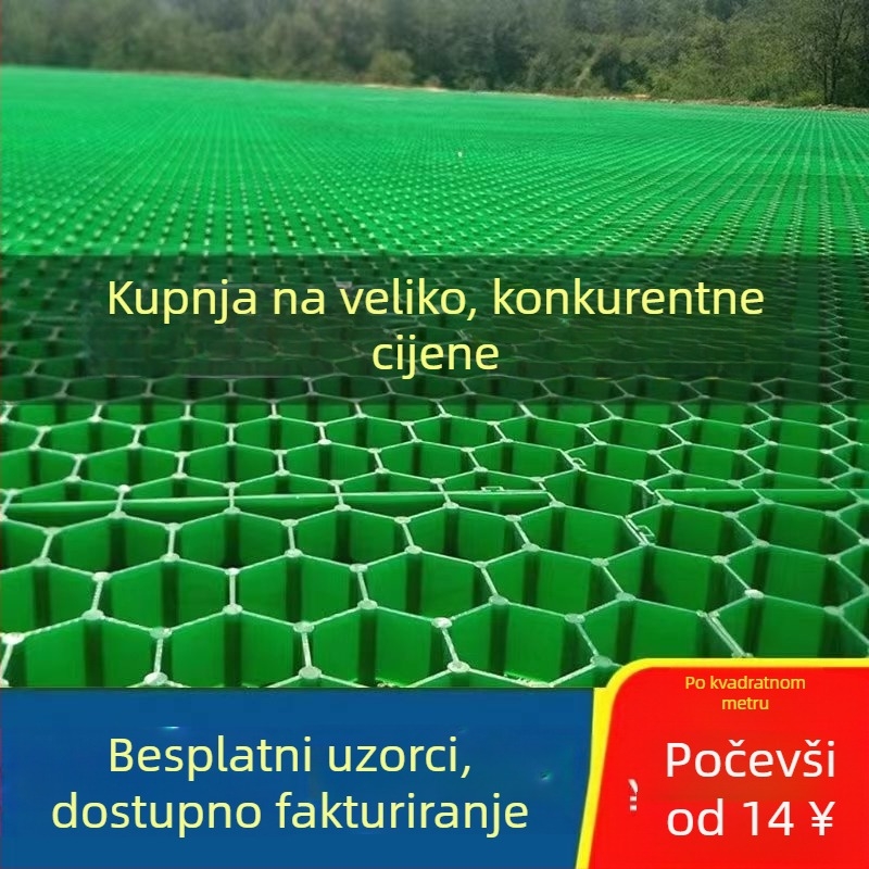 Plastična mreža za travu za krajobrazno uređenje – pogodna za parkirališta, pristup vatrogascima i zaštitu nagiba