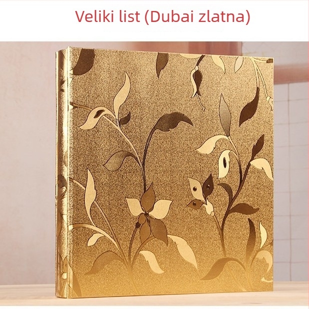PU kožni fotoalbum 6 inča, velika kapaciteta, 600 stranica, obiteljski fotoalbum, laminirani omot