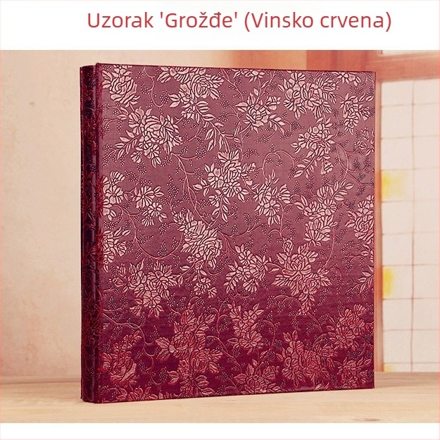 PU kožni fotoalbum 6 inča, velika kapaciteta, 600 stranica, obiteljski fotoalbum, laminirani omot