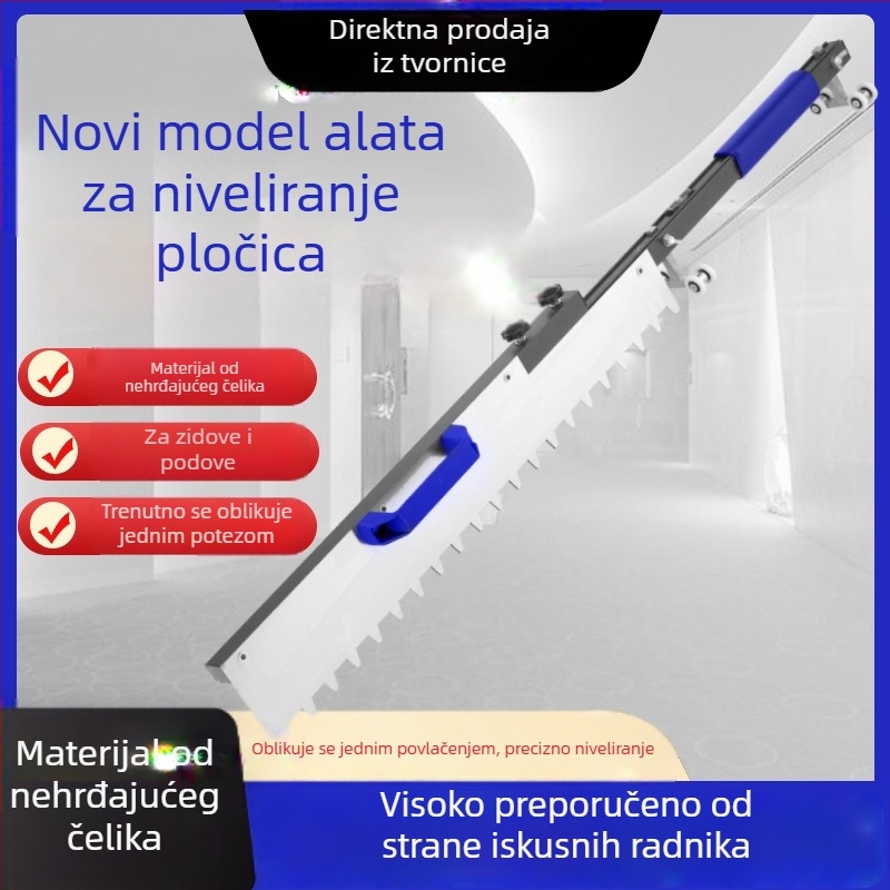 Alat za niveliranje podnih pločica, sklopivi pomoćni alat za niveliranje, automatsko niveliranje pijeska
