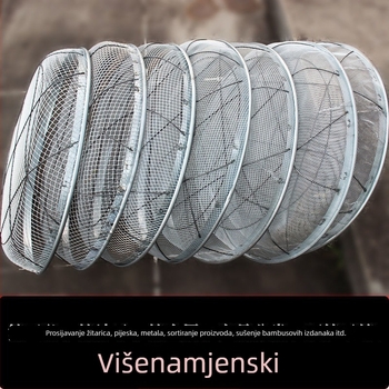 Višenamjensko sito za pijesak, šljunak, žitarice, ugljen i brašno – mreža od čelične žice