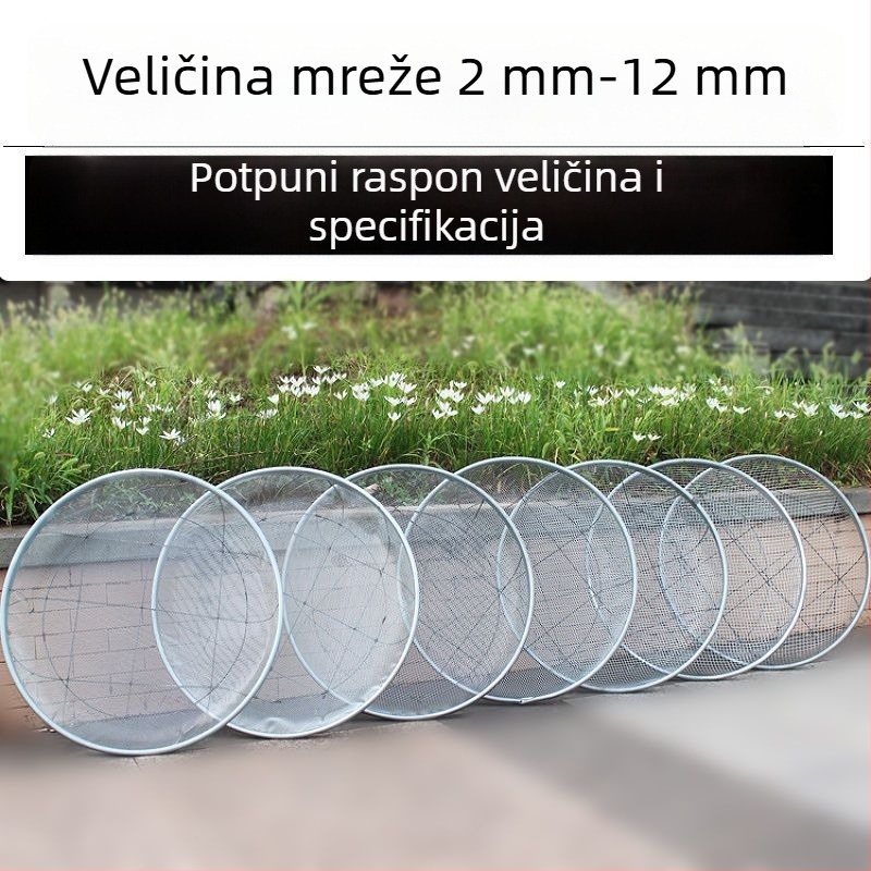 Višenamjensko sito za pijesak, šljunak, žitarice, ugljen i brašno – mreža od čelične žice
