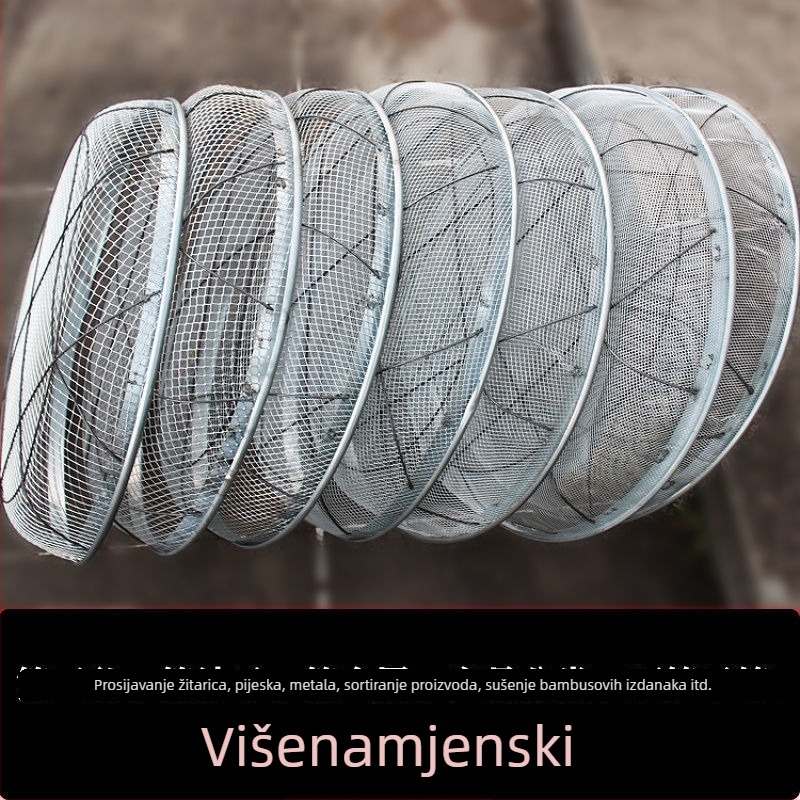 Višenamjensko sito za pijesak, šljunak, žitarice, ugljen i brašno – mreža od čelične žice