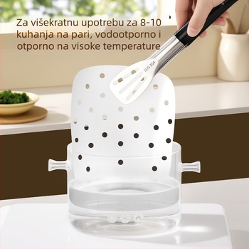 Kvadratni papir za parenje u zraku – otporan na visoke temperature, s prozračnim otvorima