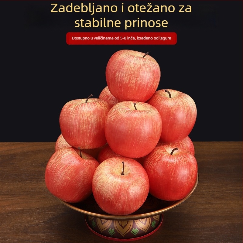 Podnos od legure za podnošenje darova Budi, pladanj za voće za obožavanje, kućni budistički dodatak s motivom lotosa